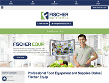 Tablet Screenshot of fischerequip.com.au